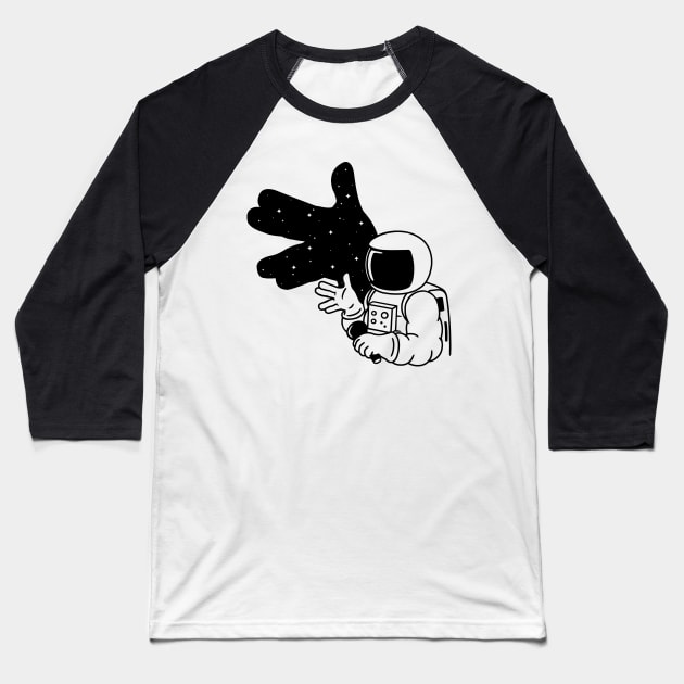 Cosmoshadow! Baseball T-Shirt by Raffiti